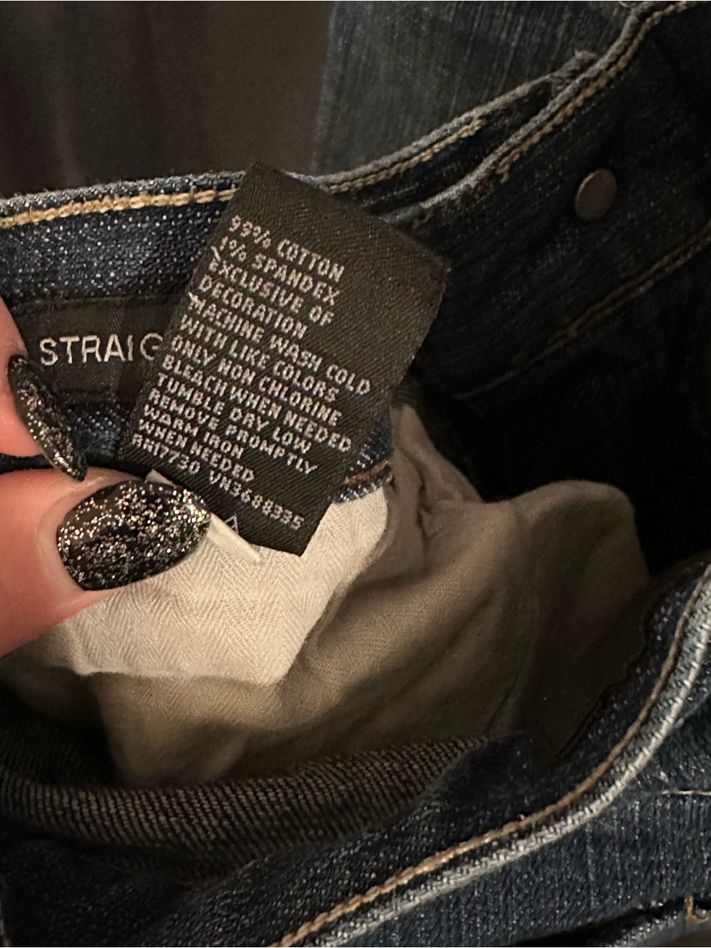 Women’s Mid-Rise Bootcut Jeans in Blue - Picture 5 of 5